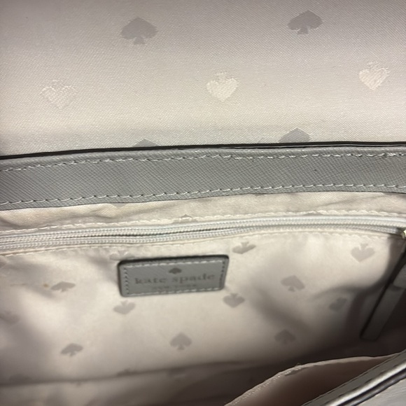 Kate Spade taupe colored crossbody purse. - Picture 4 of 10
